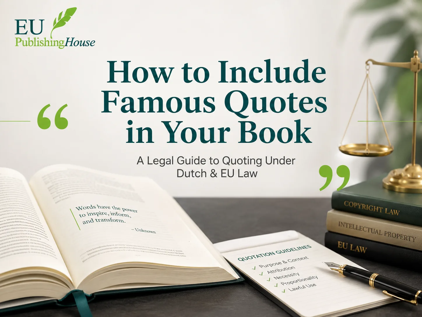 How to Include Famous Quotes in Your Book