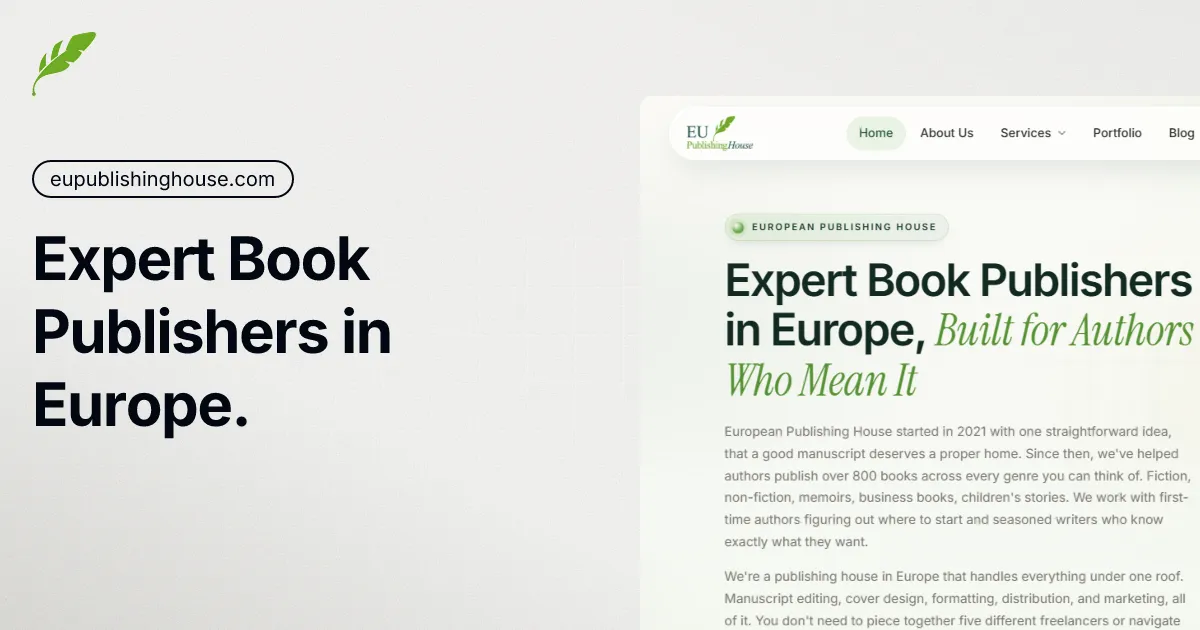 EU Publishing House - Expert Book Publishers in Europe